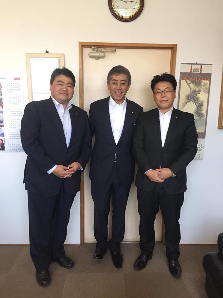 新風会で岩屋毅衆議院議員を訪問