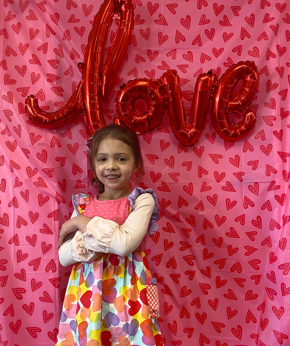 early intervention student poses for picture