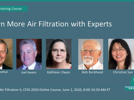 June 2, 2020 – Learn More Air Filtration with Experts