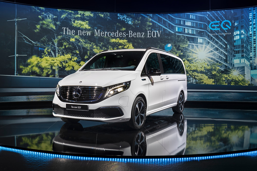 Mercedes Benz World Premieres Fully Electric Multi Passenger