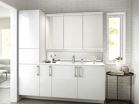 洗面台は「収納力」と「清潔性」が決めて！見落としがちなポイントをご紹介！