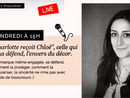 Live Instagram organisé par la marque MISTER K - le 15 mai 2020 à 15h !