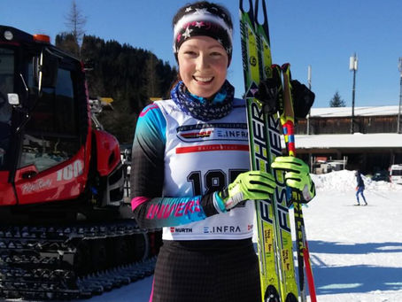 Daria Klaiber siegt beim 2.Deutschen Schülercup in Garmisch-Partenkirchen