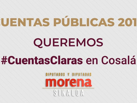 Exalcaldesa de Cosalá se realizó auto préstamo, morena rechaza cuenta pública