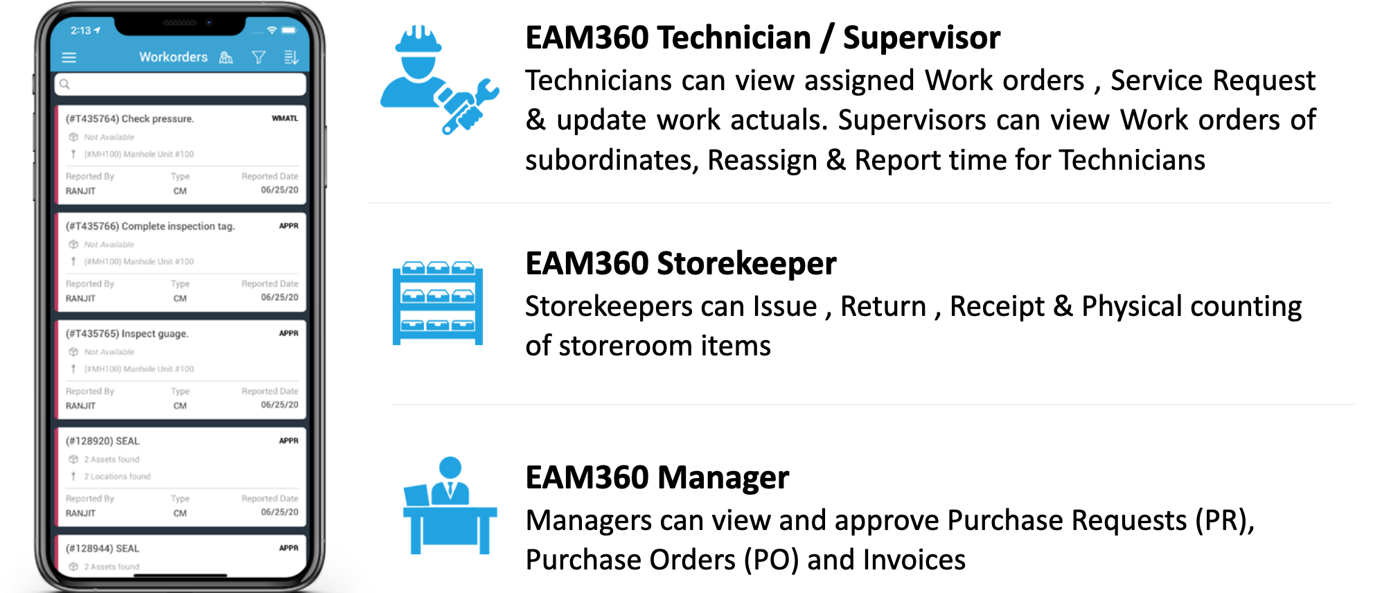 EAM360 - Maximo's Premium Mobile Solution content media