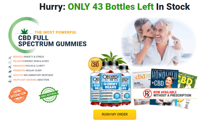 Organixx CBD Gummies Official Update: Eliminate Pains, Anxiety & Stress Level Immediately content media