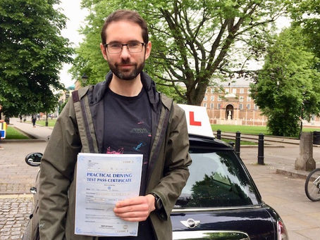 Congratulations Dr Chris on passing your test so well. Many thanks for your kind Google review.