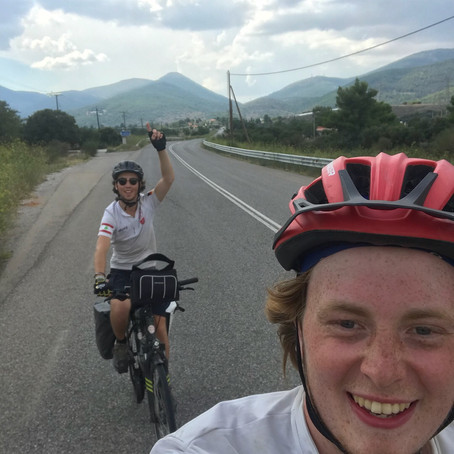 The Ups and Downs of Riding from Berlin to Athens.