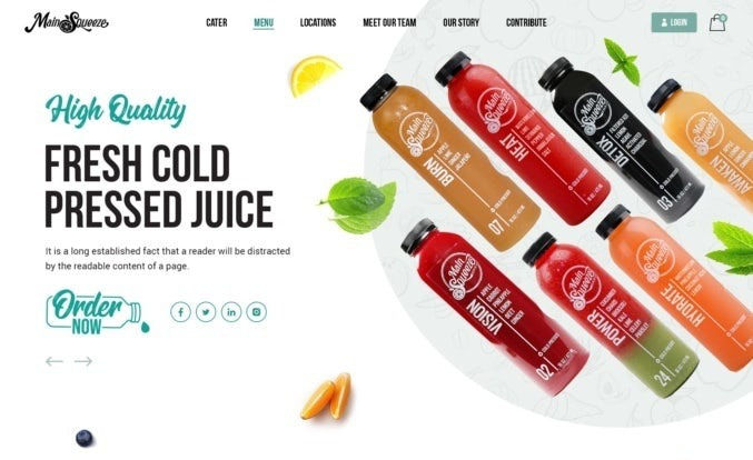 Pick a product your customers will love. Web design by Iconic Graphics