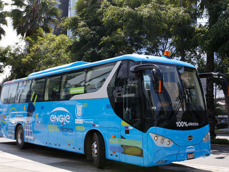 Presentan primer bus 100% eléctrico para la minería peruana
