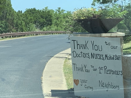 Rob Roy On The Lake Neighbors Recognize Contributions by Professionals & 1st Responders