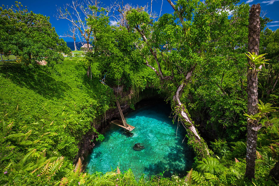 To Sua Ocean Trench, Samoa