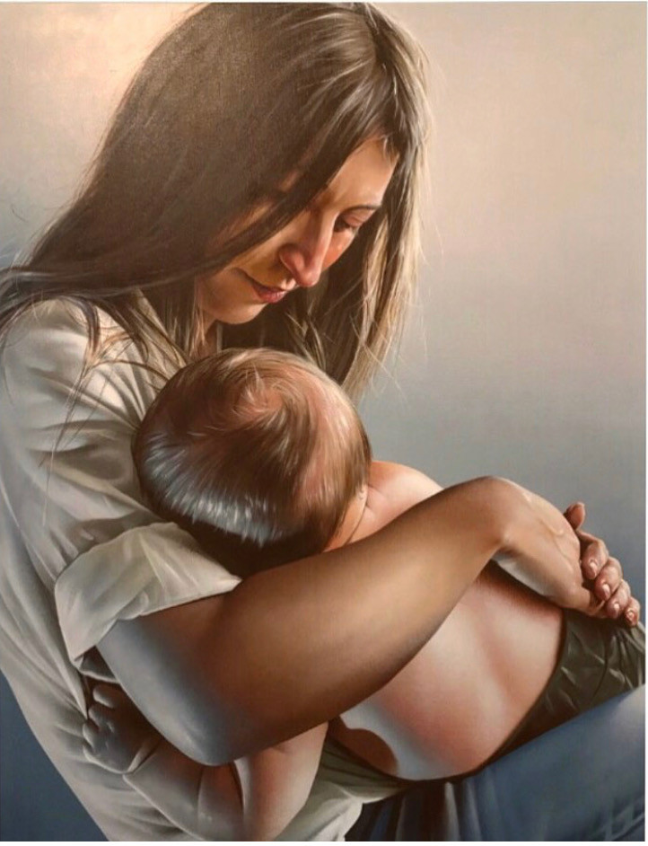 Beautiful painting by Sam Bates aka as the reknowned Street Art and Mural Painter Sam Bates