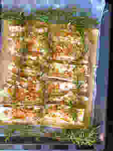 Hojaldre de pera y brie