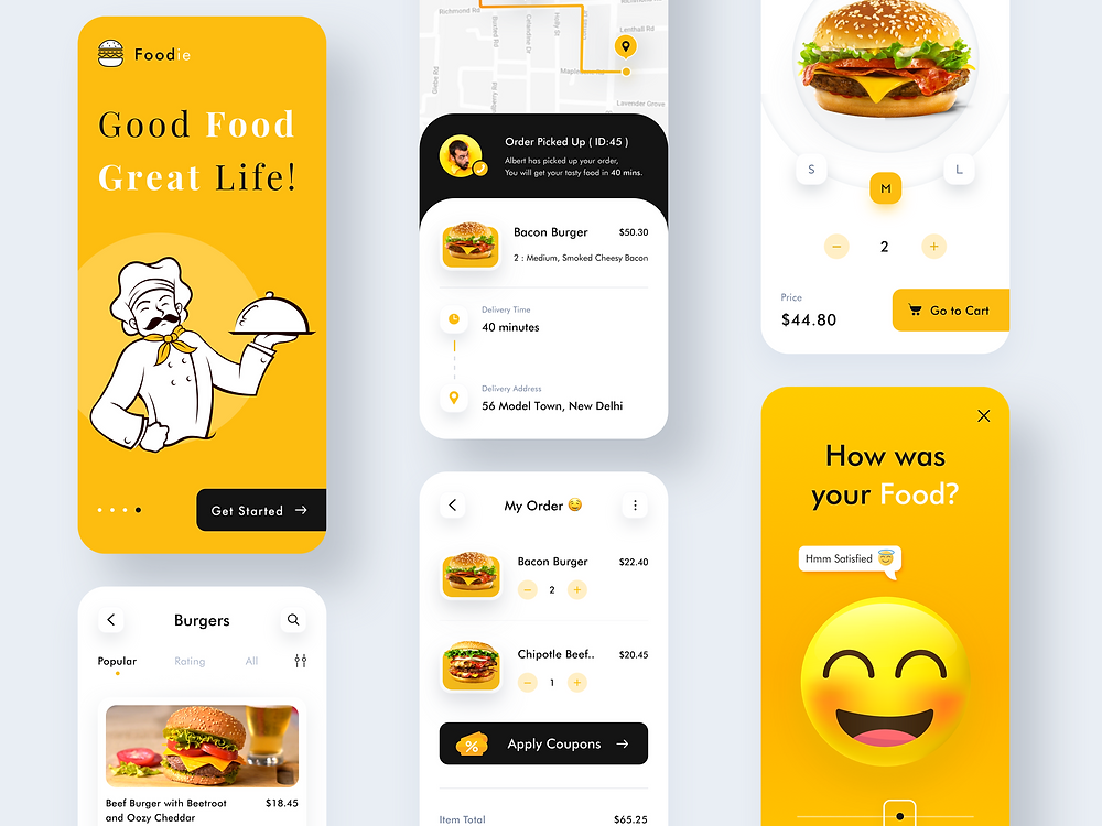 Foodie - Online Food Delivery App