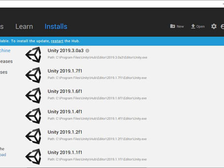 Unity Hub