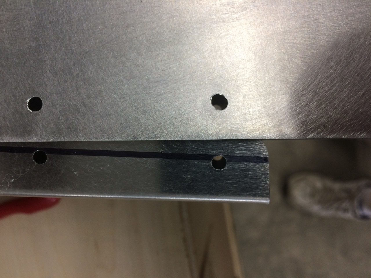 What is the ovality tolerance on pulled rivet holes? content media