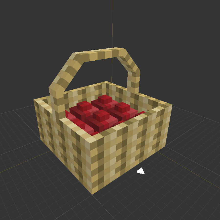 More Blox Minecraft Mod Beetroot Basket