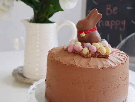 The Easiest Ever Fake It Bake It Easter Chocolate Centrepiece Cake!