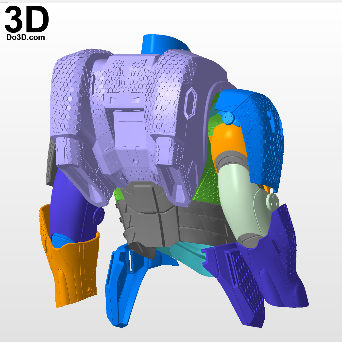マトリックス3Dポスター Iron Man Mark XXXIX Gemini Armor MK 39 Starboost | 3D Model