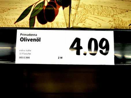 Kommentar zu Lidls Marktverhalten in Bezug auf Olivenöl