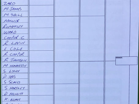 Doubles Draw