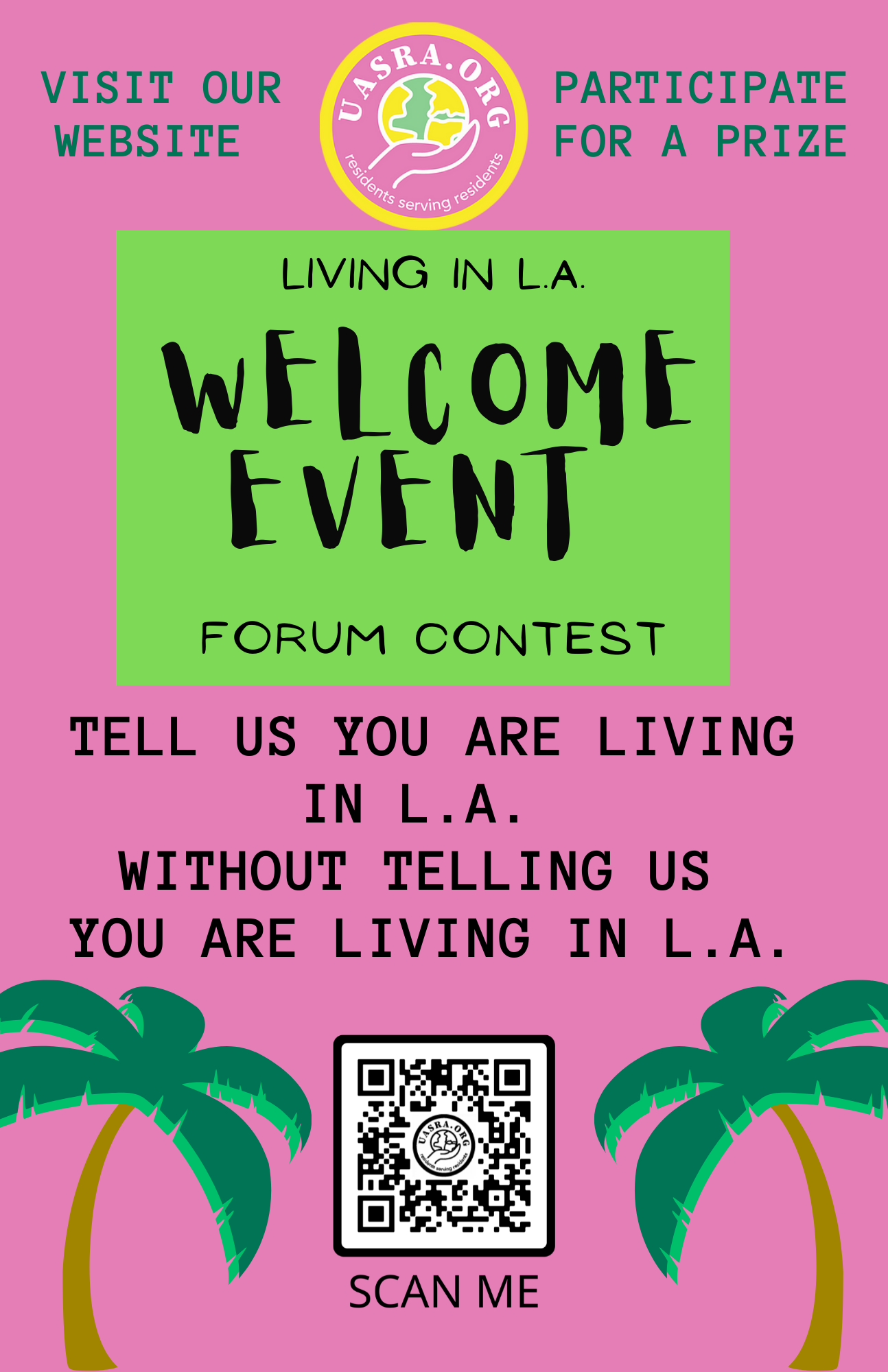 WELCOME EVENT: Tell us you are living in L.A. without telling us that you are living in L.A. content media
