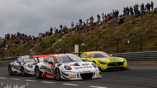 ADAC GT Masters: First season-victory for Porsche 911 in second race at Zandvoort.