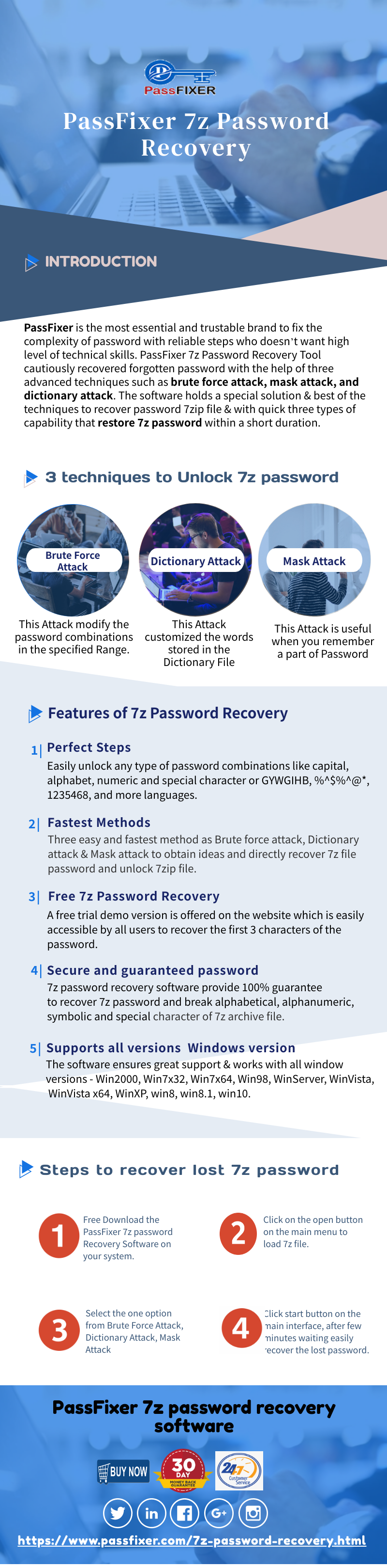 How to recover the 7z password? content media