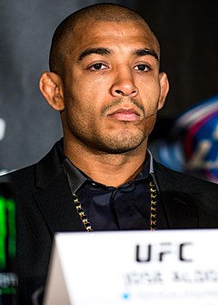 RIO DE JANEIRO — Former UFC featherweight champion Jose Aldo came close to headlining the upcoming Fight Night card scheduled for Sept. 22 in Brazil. Speaking with the media in Rio de Janeiro on Tuesday, Aldo said he was offered a lightweight bout with Donald Cerrone in the main event of UFC Sao Paulo after Glover Teixeira pulled out of a fight with Jimi Manuwa, but his team eventually declined the offer on short notice. In a scrum with Brazilian reporters, Aldo explained why he’s not interested in taking any fights at featherweight right now, except championship bouts, and why it would be important to fight at the same night of the planned title clash between Max Holloway and Brian Ortega. It’s been a while since your win. What are the plans for your next fight? How is the talk going between the UFC and your manager? Right after the fight, Dana talked about the big possibility of fighting on Dec. 8, in Canada again. I’ve had already asked for that fight, I said I wanted to be on that event. I really enjoyed fighting in Canada, where I made my UFC debut, and I hope to fight there again. It’s up to ‘Dede’ now, he’s looking into that and talking to the Dana and Sean to get my next fight done. When they mentioned the Toronto card, did they say any specific opponent? You mentioned Pettis’ name earlier. Pettis was a request from fans, I got many messages saying he would be a great fight for me next. They also asked me to fight in Sao Paulo, but there was not enough time to get it done at lightweight. They even put me to fight Cerrone, but it wasn’t done. I’m waiting for ‘Dede’ now, talking to him, and when he finds a good name and they agree to it, we’ll fight. Cerrone was someone offered to you by the UFC? Exactly, the UFC (offered). When Glover pulled out and they had no main event, they asked if there was a possibility for me to fight. We accepted, depending on the opponent, and they offered Cerrone right after, and he had already agreed, and ‘Dede’ didn’t think it would be good because there wasn’t enough time. We needed some time to rest before we started another camp again, so it didn’t happen. But now we’re waiting for ‘Dede’ to talk to them again so we know who we’re fighting. Cerrone is fighting currently at 170, not 155. Would it be at 170, or would Cerrone move down to 155? It was actually funny. Sean called ‘Dede’ talking about the fight, and ‘Dede’ asked who would be the opponent, and they called back moments after offering Cerrone. It would be 155 for sure, right? No way it’s 170, it’s too heavy. But it was tough because we didn’t have enough time to prepare, especially against Cerrone, a very tough guy, someone who fights hard in his losses, so there was no possibility. Maybe the possibility of fighting in Brazil got me overexcited, I said it was possible, but thinking clearly there was no way we could fight, especially someone like Cerrone. I have to be very well trained to fight him. After ruling out Sao Paulo, which is next week, you mentioned Toronto. Looking at the options in the featherweight division, who would be a good option for you at 145, or maybe fight at 155 while you wait for Holloway vs. Ortega, which could also take place at that card? That fight between Holloway and Brian is booked, and I hope it happens. I hope Max is okay and can put on a great fight and let the division move. To me, I don’t care if it’s at featherweight or lightweight, what matters is fighting at that card. I had already asked for it before that fight was booked, so for me it’s great because we know that if anything happens, we can fight for the belt, so I will get ready. No matter the weight, 145 or 155, I’ve earned a title Being at the same card, wouldn’t it be the ideal scenario for you to fight at featherweight, since you would already be cutting weight to fight at 145? I don’t cut weight, so it’s no problem for me to fight at lightweight. I only cut weight during fight week, and I wouldn’t be too heavy because it’s not my characteristic. I know nobody pulls out on fight week. If you have to pull out it would be before, when you’re training harder and that possibility exists. But I think about myself first, being on that card. That was my idea to begin with, to go there and fight, and if I have the opportunity to fight at featherweight I will be ready because I only cut weight from Monday to Friday. Some featherweights mentioned your name recently, like Renato Moicano and Zabit Magomedsharipov. Who would you think it’s the ideal for you? I can’t say there’s an ideal guy at featherweight because they’re all behind me, they are all trying to promote themselves to get to a title fight, and they all know I’m ahead of them. Especially if Brian wins, if he wins there’s no other option. That’s what we’re waiting for. There’s no reason for me to fight (them) now. In the future, yes, I want to fight them all because that’s how I have always was, fighting the best. If they are the best, I want to fight the best. You don’t think it makes sense for you to fight anyone ranked below you, right? Exactly, yes. They are below me and it doesn’t make sense. For them to move up in the division they have to fight me, but that’s not my idea now. My idea is to fight for the belt as soon as possible. So, there’s basically no fight for you at featherweight… There is. The belt. Besides the belt, obviously, there’s no one else since you’re ahead of everyone. Yes. There’s only Brian ahead of me, so he’s the guy I want to fight, and I know that. I’m waiting for that.