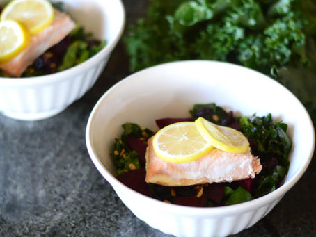 Salmon Kale Salad