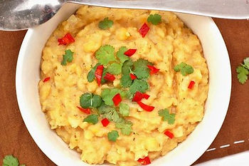 Recept na zdravou hrachovou kaši ze žlutého hrachu