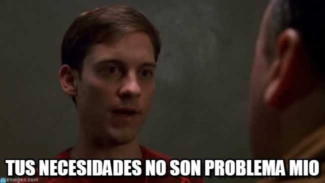 Sus Problemas No Son Asunto Mio