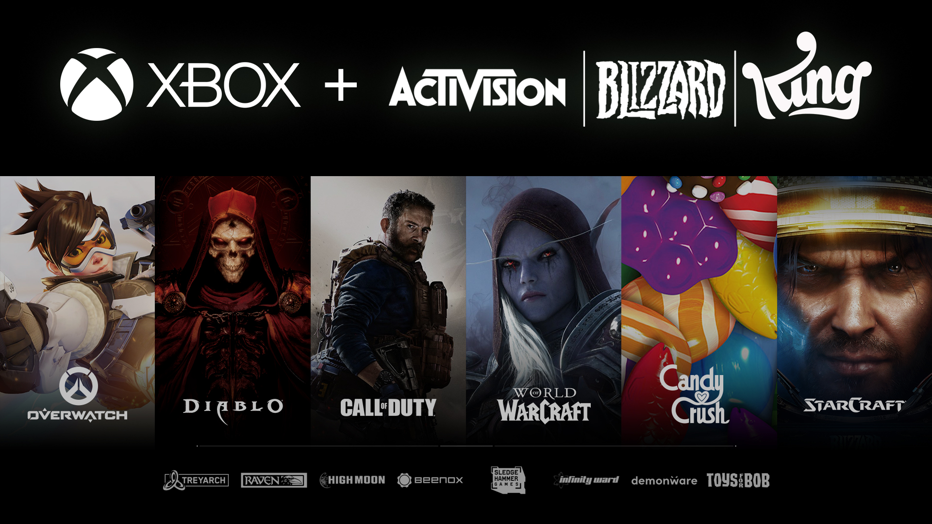 Microsoft buys Activision-Blizzard content media