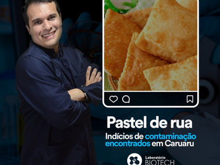 Pastel de feira: estudo aponta índices de contaminação em análises feitas em Caruaru-PE