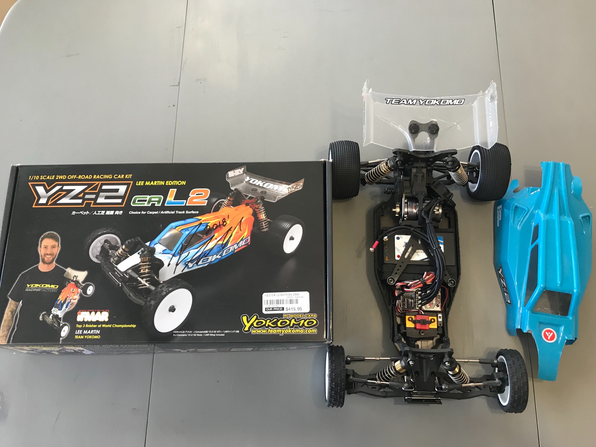 SOLD: Yokomo YZ2cal2 content media