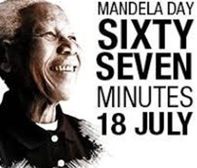 What are you doing to make the world a better place? 
...Mandela Day 2019