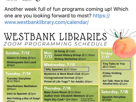 Zoom Programming-Westbank Libraries
