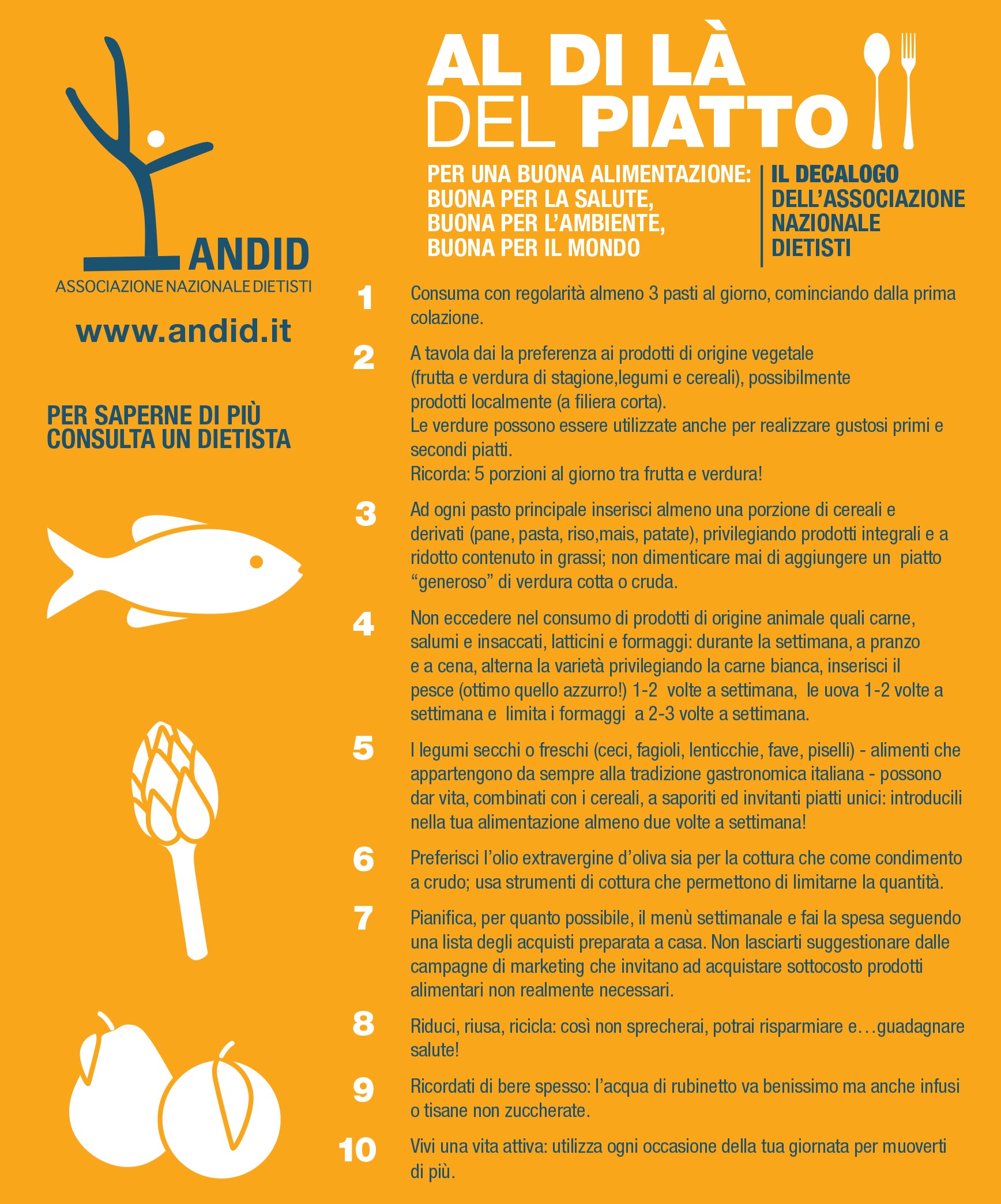 al di là del piatto