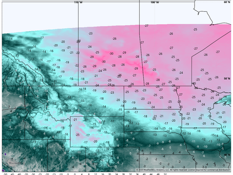 Extreme cold returns to MB/SK