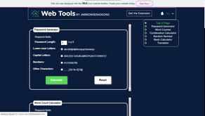 The Web Tools web app gets an update (09/30/2020)