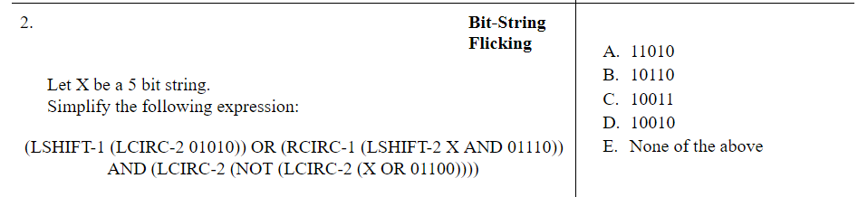 3/9/22 - Reviewing Bitstring Flicking, Prefix/Postfix, and LISP content media