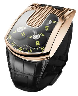 Urwerk Watch Replica 103 collection UR-103.07 RG content media