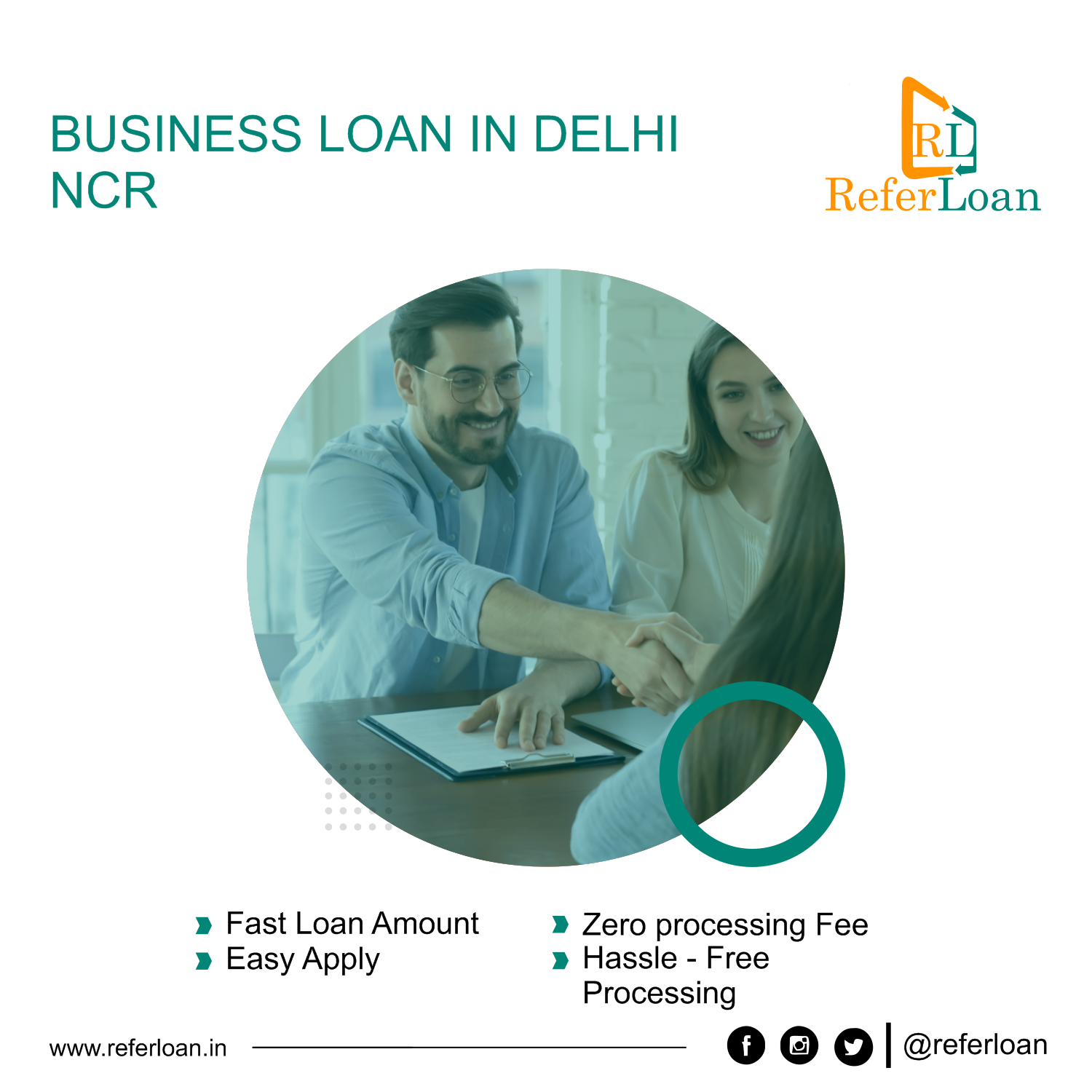Business Loan in Delhi NCR| Increase CIBIL Score|Referloan content media