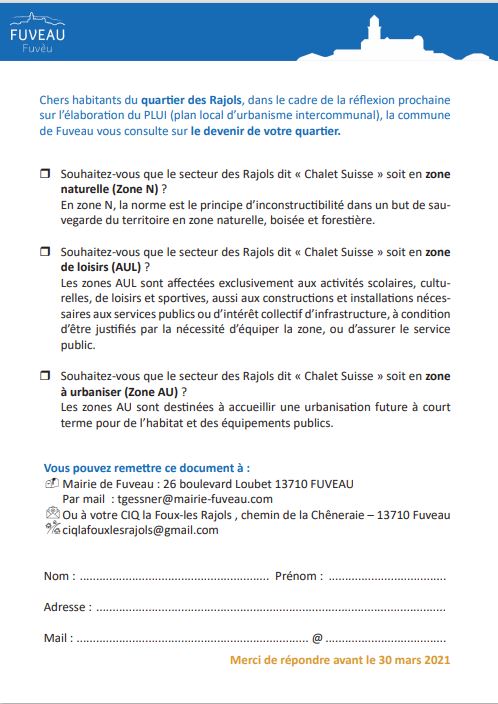 Concertation sur le Quartier des Rajols content media