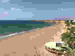 Beach and cliffs north of Conil