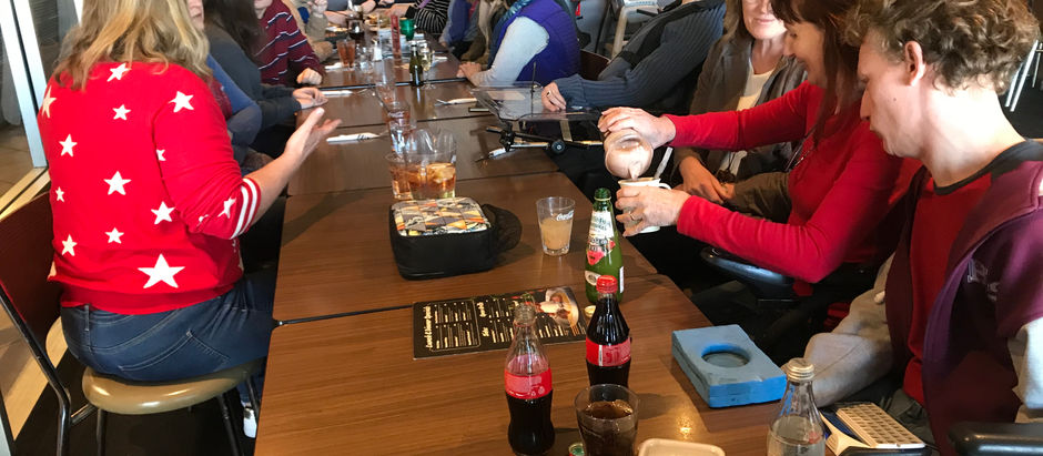 Out to lunch with great friends