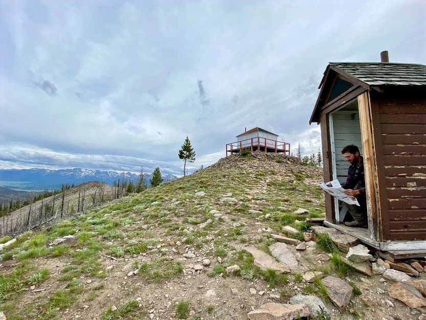 Lookout and Outhouse