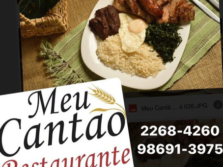 APOIE O COMÉRCIO LOCAL - MEU CANTÃO RESTAURANTE