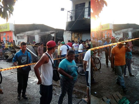 Anciana murió en un incendio al intentar salvar la vida de su esposo